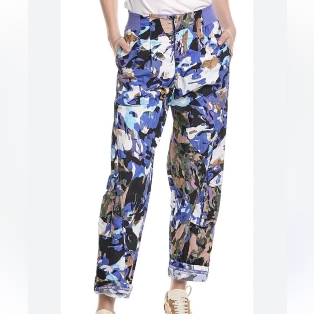 Free Movement Multicolor Camouflage Jogger Pants